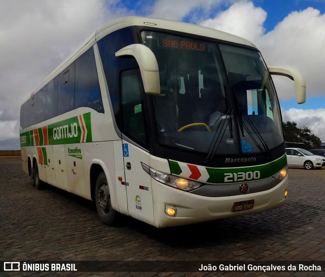 Empresa Gontijo de Transportes 21300 na cidade de Vitória da Conquista, Bahia, Brasil, por João Gabriel Gonçalves da Rocha. Número da foto: #6945224.