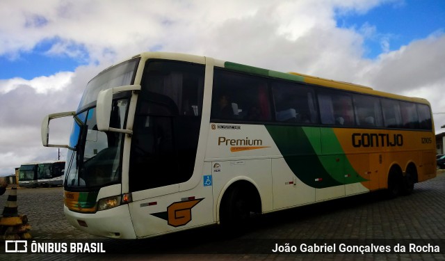 Empresa Gontijo de Transportes 12105 na cidade de Vitória da Conquista, Bahia, Brasil, por João Gabriel Gonçalves da Rocha. ID da foto: 6945174.