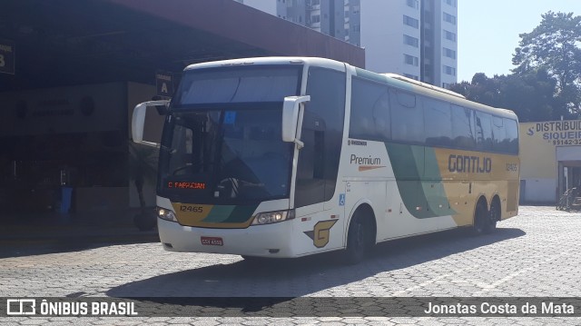 Empresa Gontijo de Transportes 12465 na cidade de Coronel Fabriciano, Minas Gerais, Brasil, por Jonatas Costa da Mata. Número da foto: #6945847.