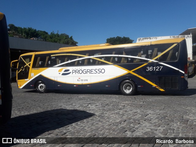 Viação Progresso 36127 na cidade de Três Rios, Rio de Janeiro, Brasil, por Ricardo  Barbosa. Número da foto: #6946363.