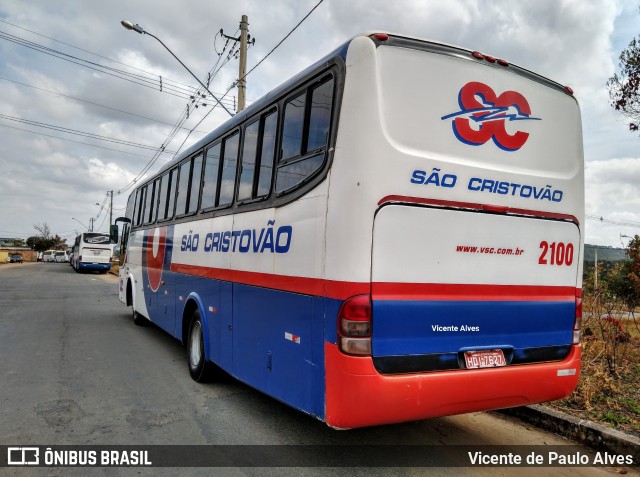 Viação São Cristóvão 2100 na cidade de Perdigão, Minas Gerais, Brasil, por Vicente de Paulo Alves. Número da foto: #6948293.