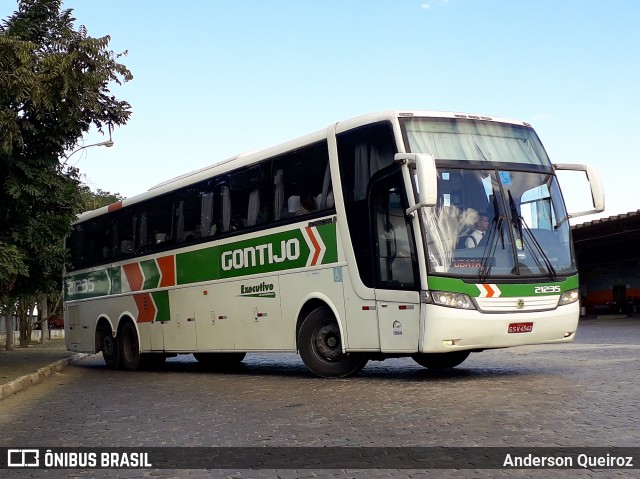 Empresa Gontijo de Transportes 21235 na cidade de Vitória da Conquista, Bahia, Brasil, por Anderson Queiroz. ID da foto: 6949997.