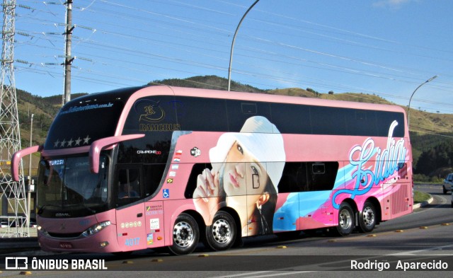 Lidia Turismo 4017 na cidade de Aparecida, São Paulo, Brasil, por Rodrigo  Aparecido. Número da foto: #6950191.