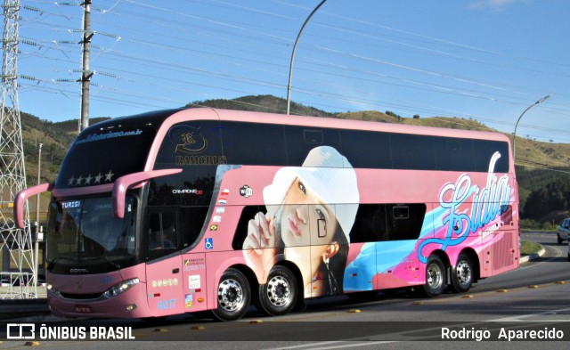 Lidia Turismo 4017 na cidade de Aparecida, São Paulo, Brasil, por Rodrigo  Aparecido. ID da foto: 6950191.