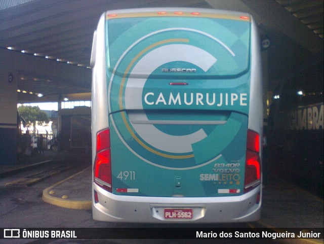 Auto Viação Camurujipe 4911 na cidade de Salvador, Bahia, Brasil, por Mario dos Santos Nogueira Junior. Número da foto: #6949619.