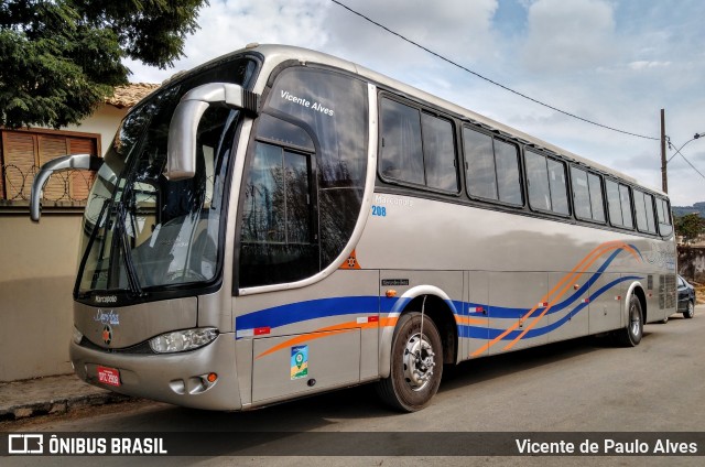 Davi Ana Turismo 208 na cidade de Perdigão, Minas Gerais, Brasil, por Vicente de Paulo Alves. ID da foto: 6948307.