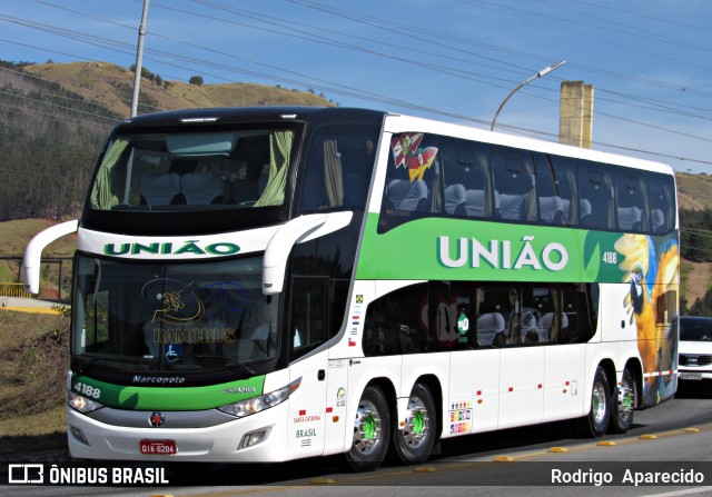Empresa União de Transportes 4188 na cidade de Aparecida, São Paulo, Brasil, por Rodrigo  Aparecido. Número da foto: #6950158.