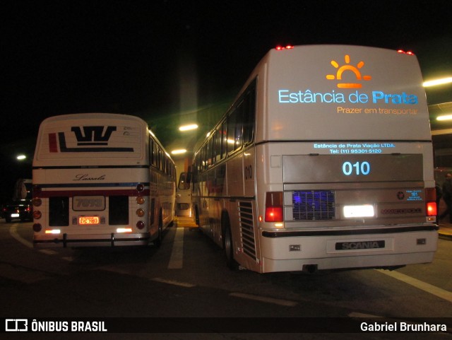 Transportes e Turismo Estância de Prata 010 na cidade de Mogi Mirim, São Paulo, Brasil, por Gabriel Brunhara. Número da foto: #6949606.