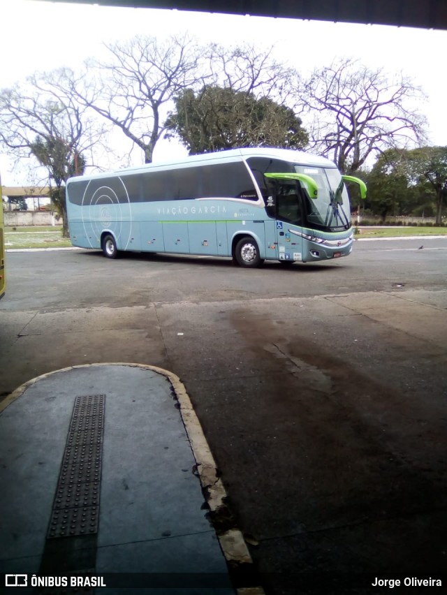 Viação Garcia 8075 na cidade de Ourinhos, São Paulo, Brasil, por Jorge Oliveira. Número da foto: #6947815.