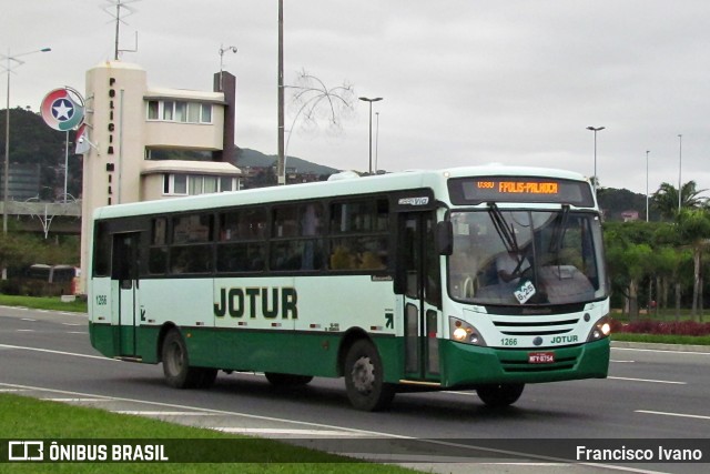 Jotur - Auto Ônibus e Turismo Josefense 1266 na cidade de Florianópolis, Santa Catarina, Brasil, por Francisco Ivano. Número da foto: #6950024.