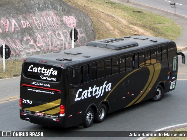 Lattyfa Turismo 2190 na cidade de Belo Horizonte, Minas Gerais, Brasil, por Adão Raimundo Marcelino. ID da foto: 6950439.