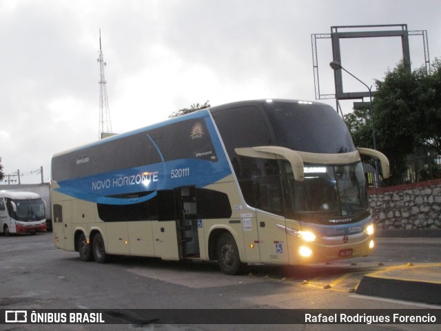 Viação Novo Horizonte 520111 na cidade de Feira de Santana, Bahia, Brasil, por Rafael Rodrigues Forencio. Número da foto: #6947877.