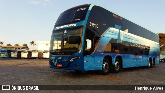 Transnorte - Transporte e Turismo Norte de Minas 87900 na cidade de Montes Claros, Minas Gerais, Brasil, por Henrique Alves. ID da foto: 6948322.