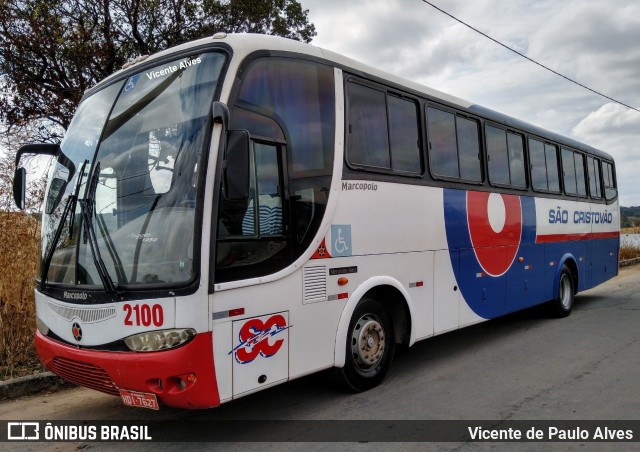Viação São Cristóvão 2100 na cidade de Perdigão, Minas Gerais, Brasil, por Vicente de Paulo Alves. Número da foto: #6948290.
