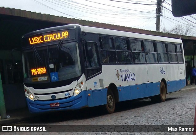 Empresa de Transporte Coletivo Viamão 569 na cidade de Viamão, Rio Grande do Sul, Brasil, por Max Ramos. Número da foto: #6948434.