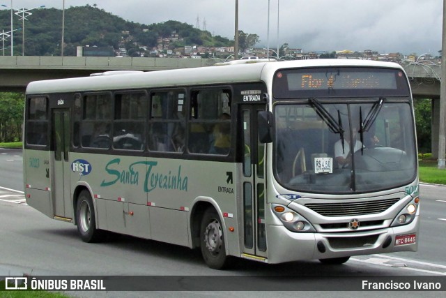 RST - Rodoviária Santa Terezinha 5023 na cidade de Florianópolis, Santa Catarina, Brasil, por Francisco Ivano. ID da foto: 6950888.