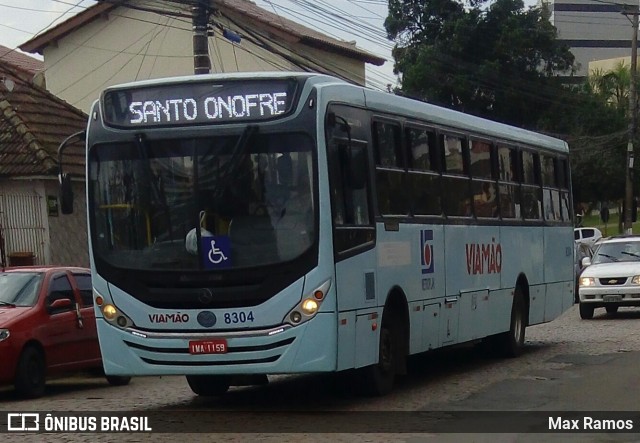 Empresa de Transporte Coletivo Viamão 8304 na cidade de Viamão, Rio Grande do Sul, Brasil, por Max Ramos. ID da foto: 6951183.