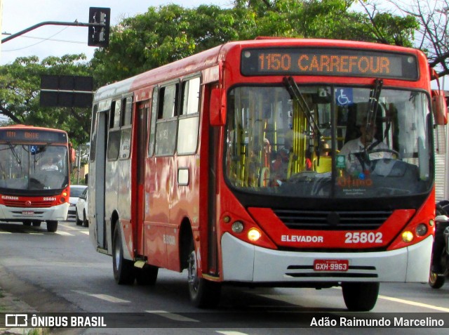 Autotrans > Turilessa 25802 na cidade de Belo Horizonte, Minas Gerais, Brasil, por Adão Raimundo Marcelino. ID da foto: 6953098.