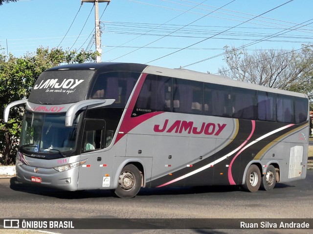 Viação Jam Joy 7611 na cidade de Teresina, Piauí, Brasil, por Ruan Silva Andrade. Número da foto: #6951248.