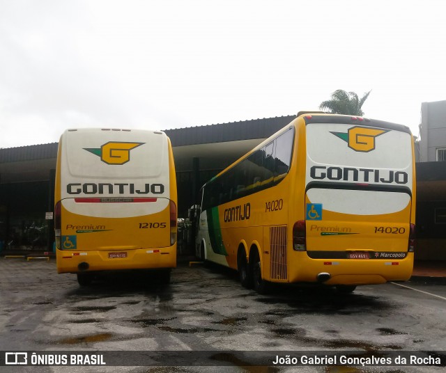 Empresa Gontijo de Transportes 14020 na cidade de Vitória da Conquista, Bahia, Brasil, por João Gabriel Gonçalves da Rocha. ID da foto: 6952670.