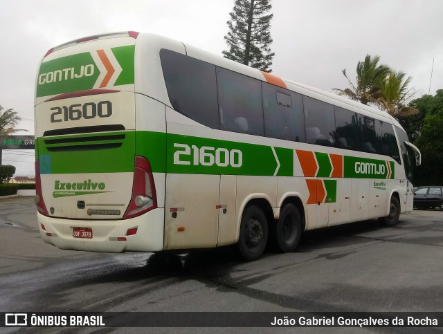 Empresa Gontijo de Transportes 21600 na cidade de Vitória da Conquista, Bahia, Brasil, por João Gabriel Gonçalves da Rocha. ID da foto: 6952662.