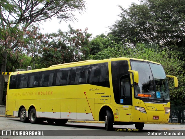 Viação Itapemirim 48113 na cidade de São Paulo, São Paulo, Brasil, por Gabriel Machado. Número da foto: #6952267.