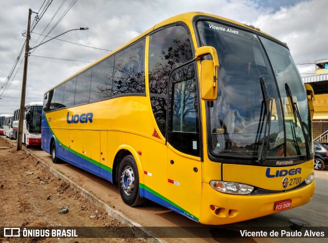 Líder Turismo 2700 na cidade de Perdigão, Minas Gerais, Brasil, por Vicente de Paulo Alves. ID da foto: 6951650.