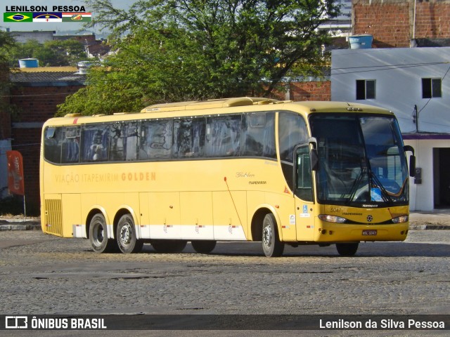 Viação Itapemirim 5047 na cidade de Caruaru, Pernambuco, Brasil, por Lenilson da Silva Pessoa. ID da foto: 6953376.