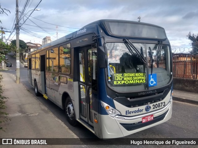 Viação Progresso 20873 na cidade de Belo Horizonte, Minas Gerais, Brasil, por Hugo Henrique de Figueiredo. Número da foto: #6951196.
