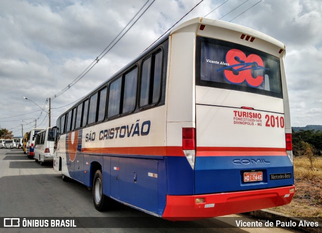 Viação São Cristóvão 2010 na cidade de Perdigão, Minas Gerais, Brasil, por Vicente de Paulo Alves. Número da foto: #6951529.