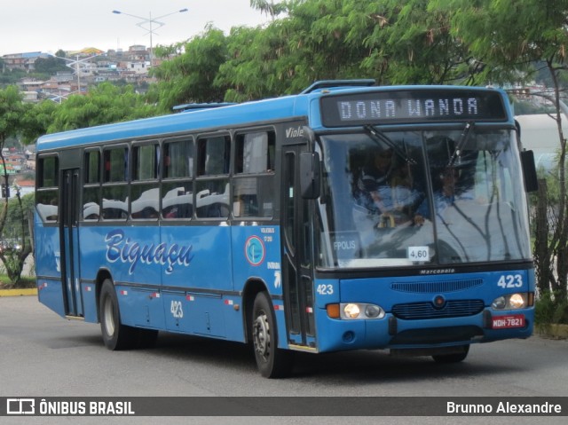 Biguaçu Transportes Coletivos Administração e Participação 423 na cidade de Florianópolis, Santa Catarina, Brasil, por Brunno Alexandre. ID da foto: 6956417.