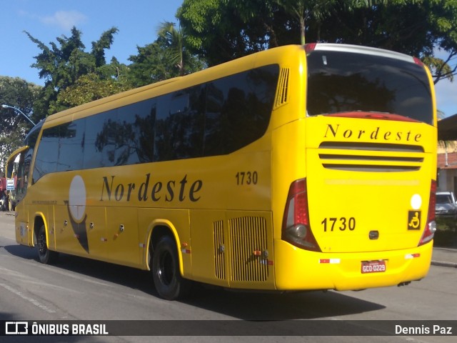 Viação Nordeste 1730 na cidade de Natal, Rio Grande do Norte, Brasil, por Dennis Paz. Número da foto: #6954393.