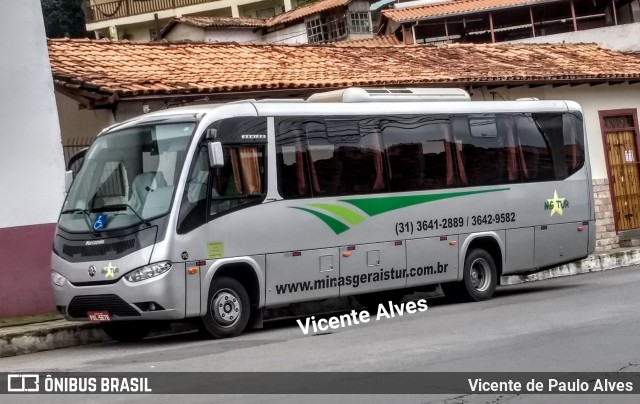 MG Tur - Minas Gerais Turismo 110 na cidade de Ouro Preto, Minas Gerais, Brasil, por Vicente de Paulo Alves. Número da foto: #6958270.