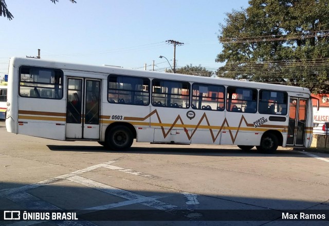 Companhia Carris Porto-Alegrense 0503 na cidade de Porto Alegre, Rio Grande do Sul, Brasil, por Max Ramos. Número da foto: #6959263.