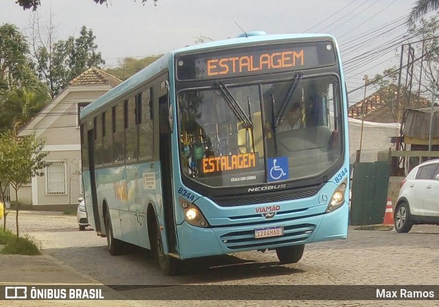 Empresa de Transporte Coletivo Viamão 8344 na cidade de Viamão, Rio Grande do Sul, Brasil, por Max Ramos. Número da foto: #6959246.