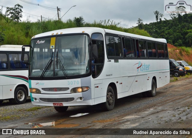 Aster Transportes e Turismo 3070 na cidade de Guararema, São Paulo, Brasil, por Rudnei Aparecido da Silva. ID da foto: 6959095.