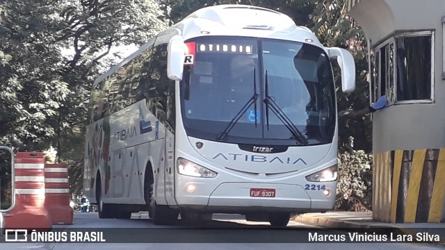 Viação Atibaia São Paulo 2214 na cidade de São Paulo, São Paulo, Brasil, por Marcus Vinicius Lara Silva. ID da foto: 6958084.