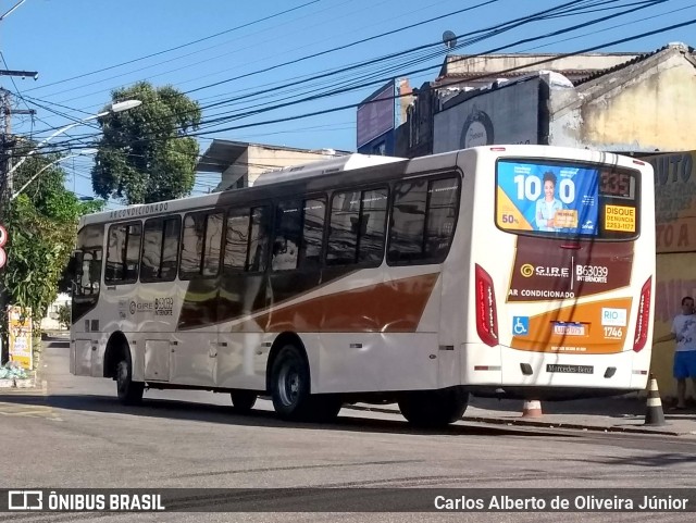 Erig Transportes > Gire Transportes B63039 na cidade de Rio de Janeiro, Rio de Janeiro, Brasil, por Carlos Alberto de Oliveira Júnior. Número da foto: #6958392.