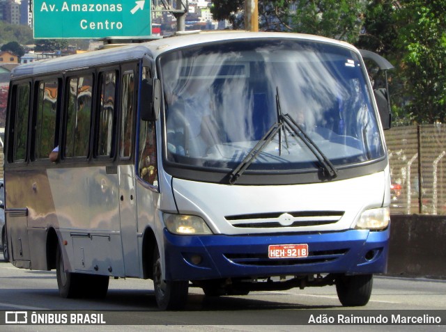 Ônibus Particulares 9218 na cidade de Belo Horizonte, Minas Gerais, Brasil, por Adão Raimundo Marcelino. ID da foto: 6958853.