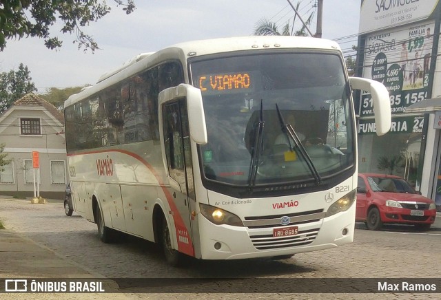 Empresa de Transporte Coletivo Viamão 8221 na cidade de Viamão, Rio Grande do Sul, Brasil, por Max Ramos. ID da foto: 6959239.