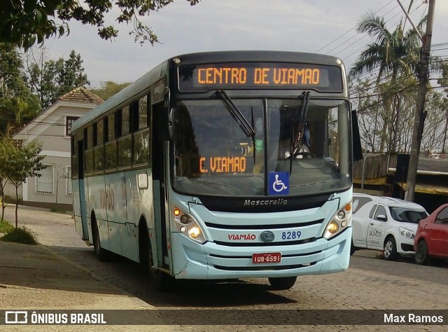 Empresa de Transporte Coletivo Viamão 8289 na cidade de Viamão, Rio Grande do Sul, Brasil, por Max Ramos. ID da foto: 6957383.