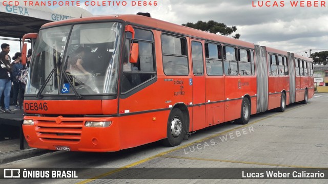 Cristo Rei > CCD Transporte Coletivo > SPE Via Mobilidade S/A DE846 na cidade de Curitiba, Paraná, Brasil, por Lucas Weber Calizario. Número da foto: #6957093.