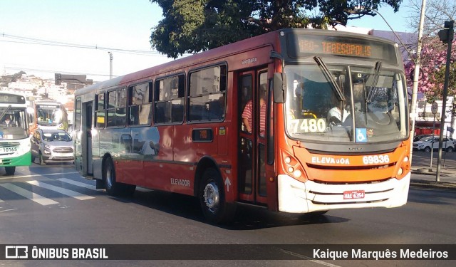 Viação Santa Edwiges 69836 na cidade de Belo Horizonte, Minas Gerais, Brasil, por Kaique Marquês Medeiros . Número da foto: #6957120.
