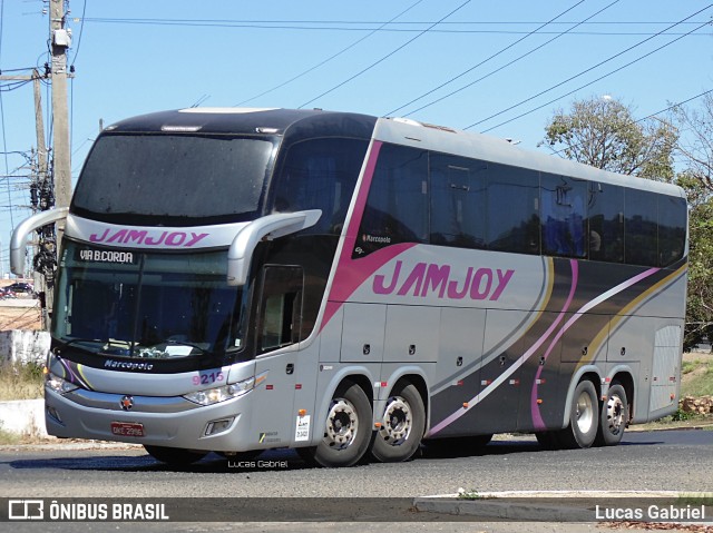 Viação Jam Joy 9215 na cidade de Teresina, Piauí, Brasil, por Lucas Gabriel. ID da foto: 6957712.