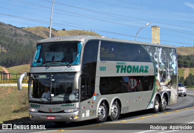 Transportes Thomaz 1001 na cidade de Aparecida, São Paulo, Brasil, por Rodrigo  Aparecido. Número da foto: #6958638.