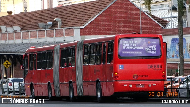 Cristo Rei > CCD Transporte Coletivo > SPE Via Mobilidade S/A DE846 na cidade de Curitiba, Paraná, Brasil, por Claudio Luiz. Número da foto: #7021631.