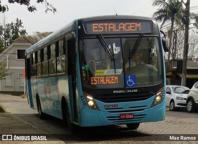 Empresa de Transporte Coletivo Viamão 8319 na cidade de Viamão, Rio Grande do Sul, Brasil, por Max Ramos. Número da foto: #7021289.