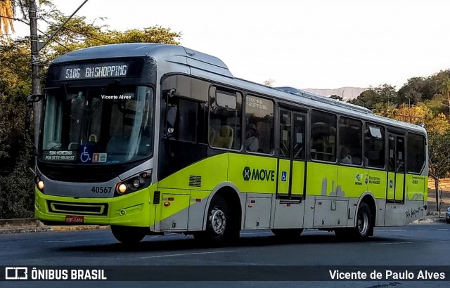 Rodopass > Expresso Radar 40567 na cidade de Belo Horizonte, Minas Gerais, Brasil, por Vicente de Paulo Alves. ID da foto: 7022321.