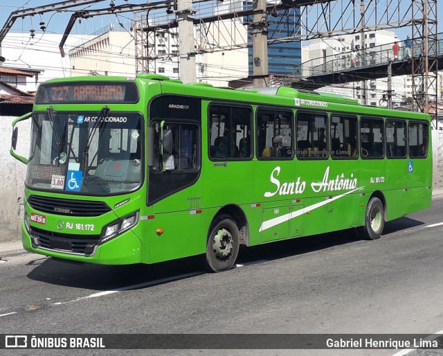 Transportes Santo Antônio RJ 161.172 na cidade de Duque de Caxias, Rio de Janeiro, Brasil, por Gabriel Henrique Lima. Número da foto: #7021498.