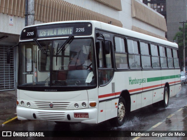 Viação Hamburguesa 2215 na cidade de Novo Hamburgo, Rio Grande do Sul, Brasil, por Matheus  Geyger de Melo. Número da foto: #7022893.